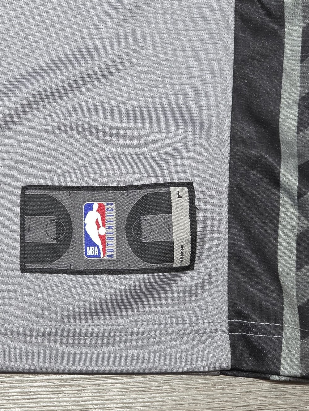 Fanatics James Harden #13 Brooklyn Nets Jordan Swigman Jersey NBA Men Large Grey - Picture 5 of 5